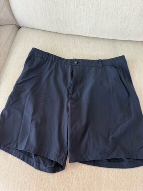 Men's Navy Golf Shorts PUMA 36